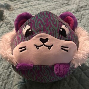 Purple‎ and Green Plush Animal Toy